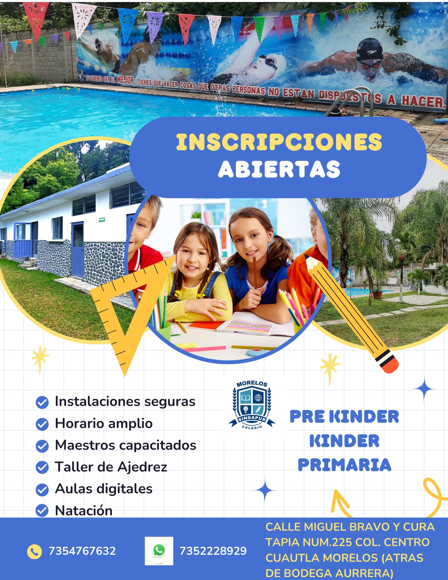 Promoción Colegio Singapur Morelos