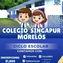 Actividad en salón con docente